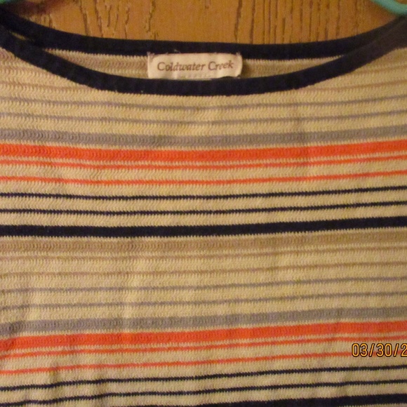 Women's Top COLDWATER CREEK Size M 10-12 - Picture 2 of 4